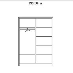 Kleiderschrank Inside A