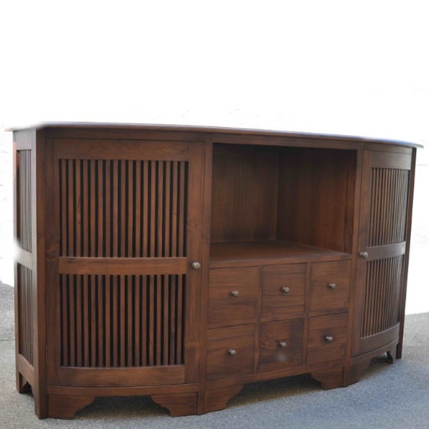 Sideboard Merida aus Massivholz Teak