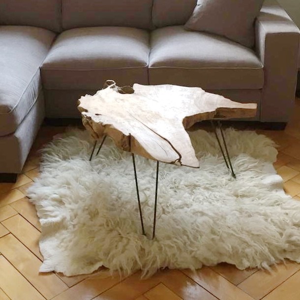 Couchtisch  Rooty aus Teak Massivholz