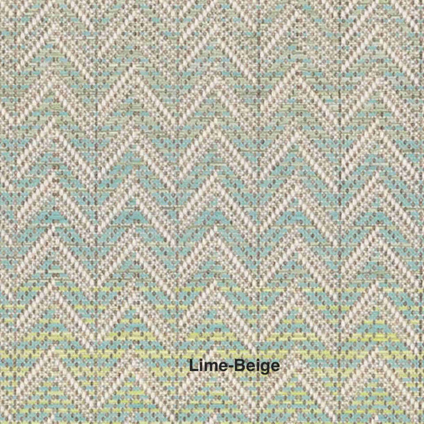 Outdoorteppich Ziggy Struktur Lime-Beige