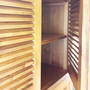 Teak massiv Schrank Arta