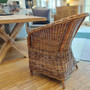 Bequemer Rattan-Sessel Salix