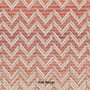 Outdoorteppich Ziggy Struktur Rot-Beige