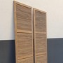 Seitenansicht, Raumteiler, Schranktuere, Kleiderkleiderschrank, Tuerfuellung, Modul Sutter,
viele andere Module erhaeltlich, Massanfertigung vom Schreiner, aus Plantagenteakholz, aus recyceltem Teak, Manufaktur MOEBE KOLONIE Muenchen Deutschland