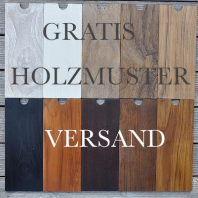 Holzmuster gratis bestellen